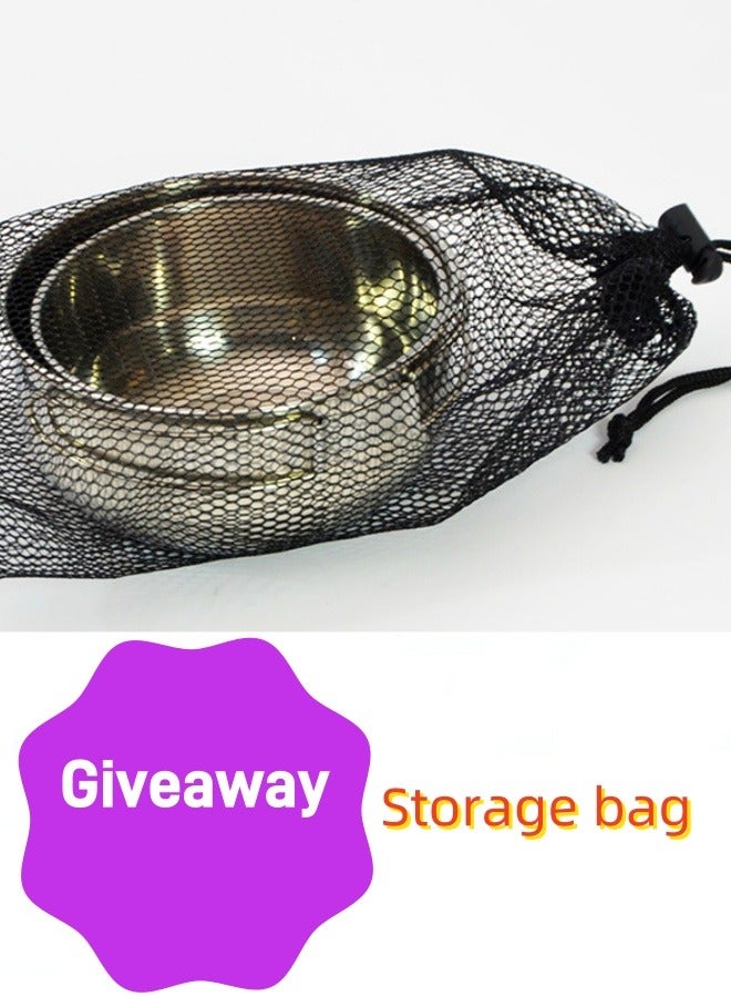 304 Stainless Steel Mixing Bowls Set,Kitchen Nesting Bowl,Salad Bowl Set,Stackable & Space Saving, for Serving, Salad, Marinating, Dough, Cooking, Baking & Food Storage.  - Image 3