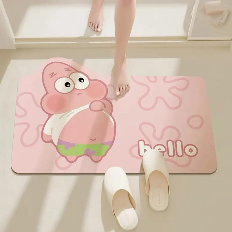 Y&D Bathroom Mat Diatomaceous Earth Shower Mat - Non-Slip, Quick Dry Bath Mats for Bathroom, Kitchen, & Counters - Image 3