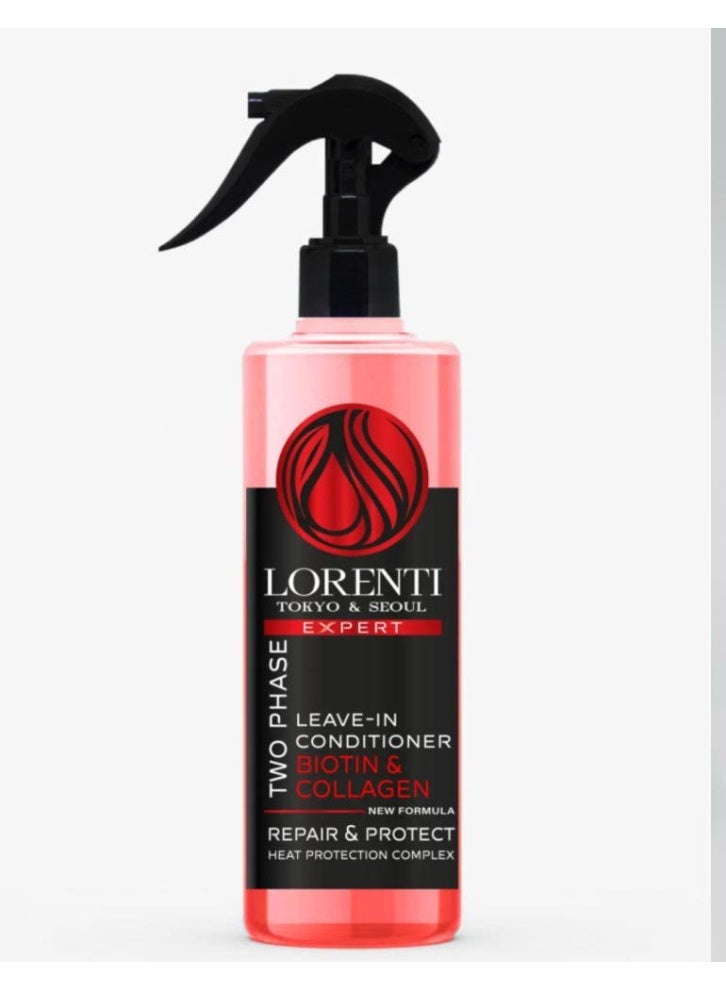 لورنتي سيروم حماية الشعر من حرارة الاستشوار بخلاصة البيوتين و الكولاجين 400 مل من لورنتي (تقييم واحد) - Image 1