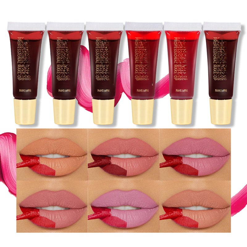 Peel Off Lip Stain Long Lasting Waterproof Lip Gloss Lip Tint - Image 5