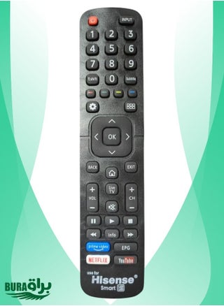 Hisense Smart TV Remote - Replacement Remote Control Compatible For Hisense Television EN2B27 RC3394402 / 01 3139 238 29621 with Netflix & YouTube Prime Smart Keys - pzsku/ZEE18A2BA6D57278B2AD2Z/45/_/1736787587/078dc4e0-9740-4949-959c-f9c60dea2d41