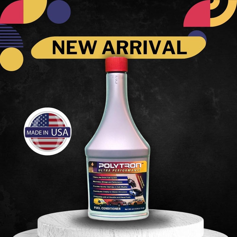 Polytron Ultra Performance Gasoline Diesel Fuel Conditioner (GDFC) 12oz - Image 5