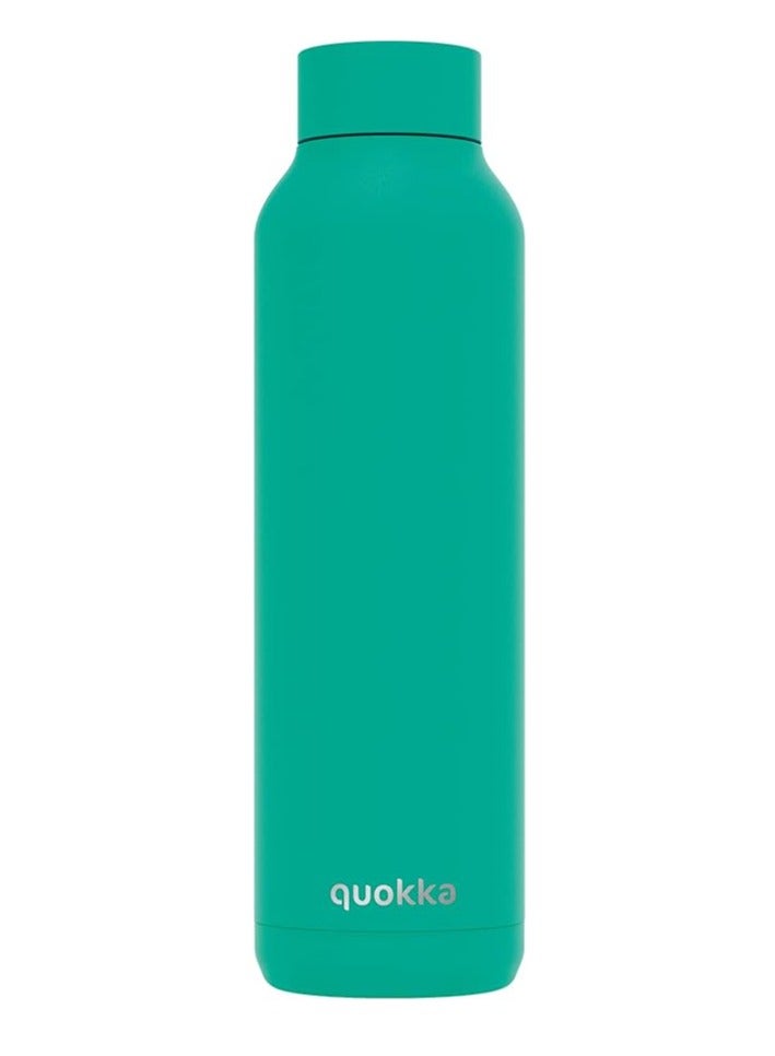 QUOKKA THERMAL SS BOTTLE SOLID COLOR JADE GREEN 630 ML