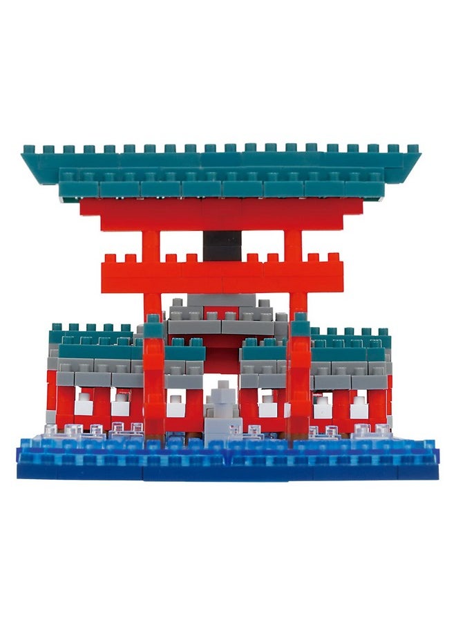 Nanoblock nanoblock - World Famous Buildings - Itsukushima Shrine, nanoblock Sights to See Series  - Image 4