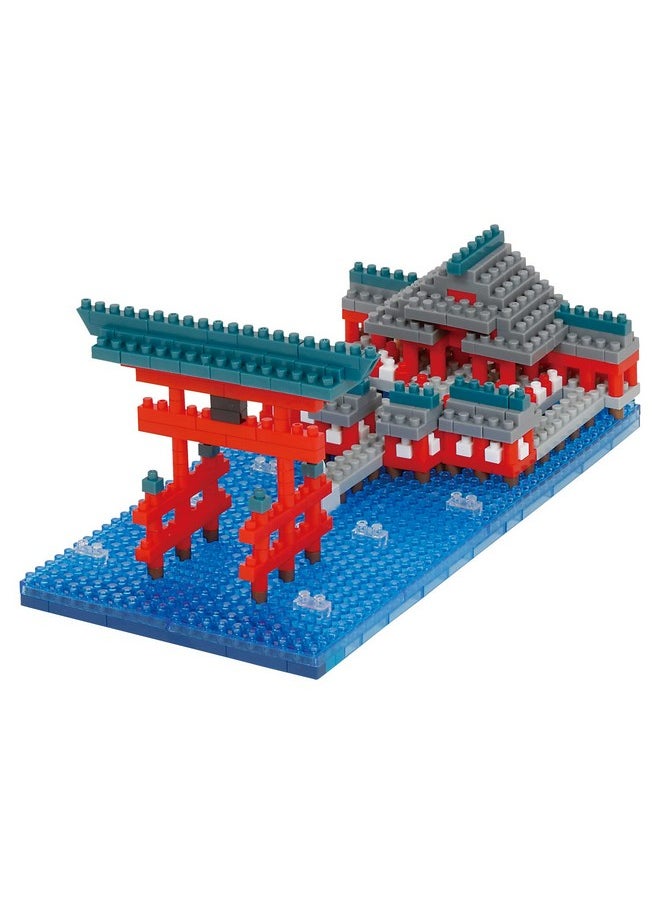 Nanoblock nanoblock - World Famous Buildings - Itsukushima Shrine, nanoblock Sights to See Series  - Image 1