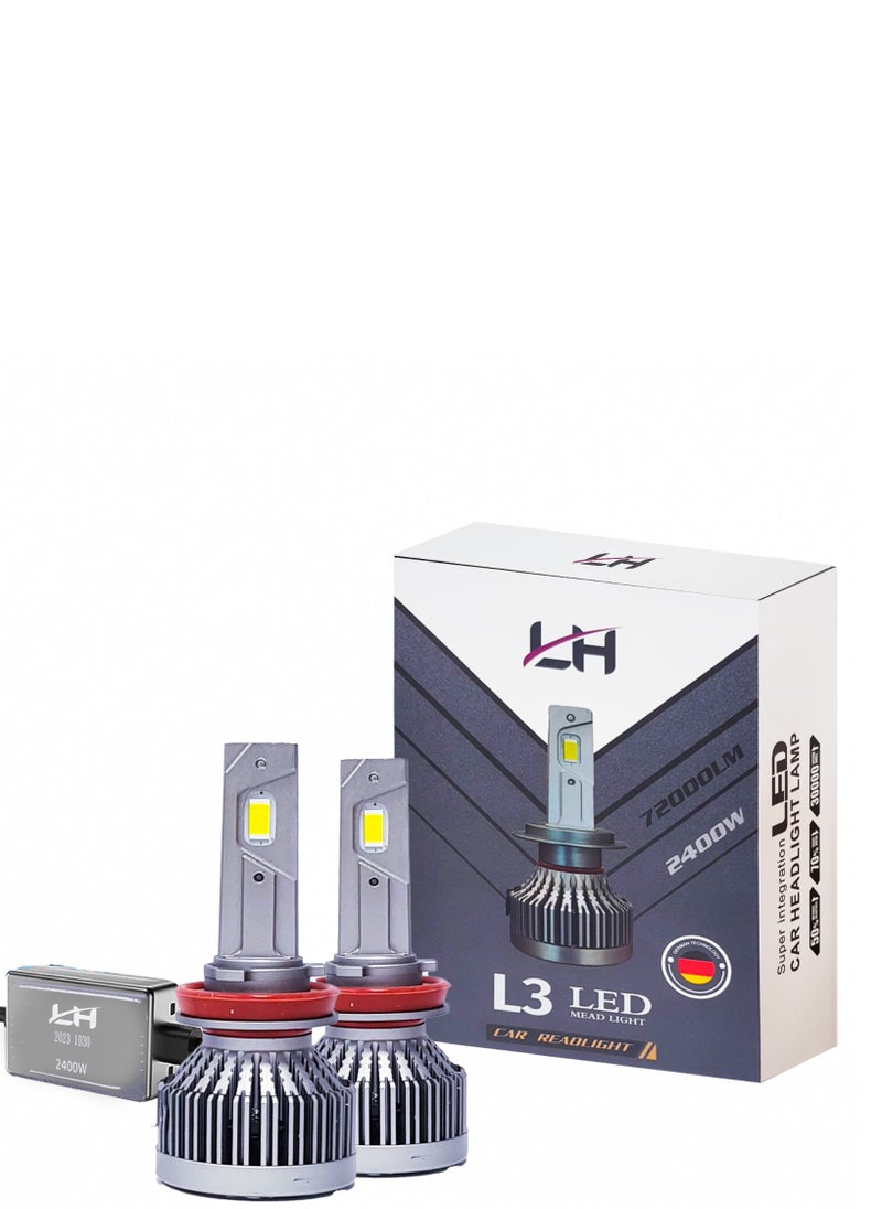 LH LH L3 H11 Led Headlight Bulbs 