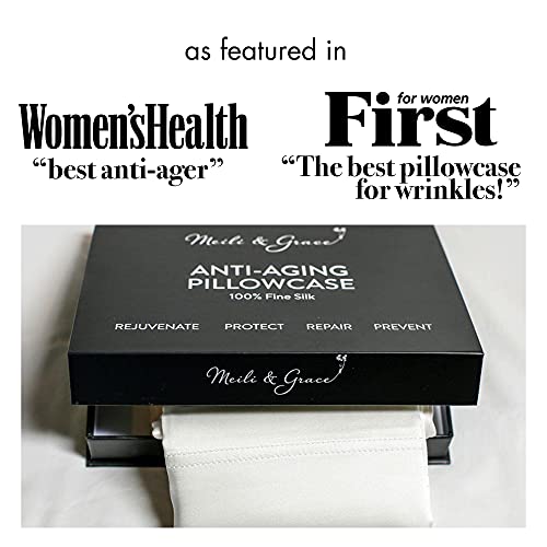 Anti-Aging Pillowcase 100% Mulberry Silk Pillow Covers - The Best Silk Pillowcase for Hair and Skin - Prevents Crow’s feet & face Wrinkles. King Size Pillow case - Image 2