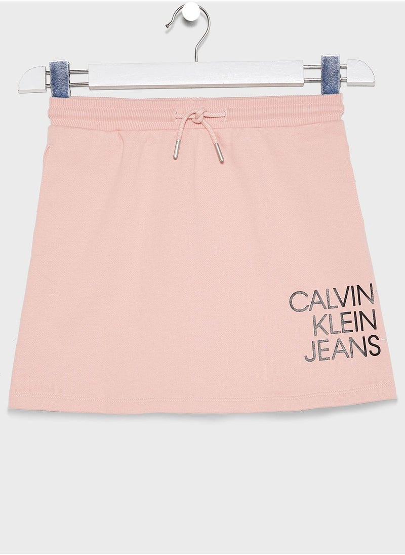 Calvin Klein Jeans - Kids Logo Printed Skirt - Image 1
