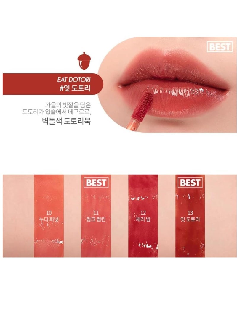 ROM و ND جوسي لاستنغ سباركلنغ سيريز تينت شفاه 17 بلم كوك - Image 5