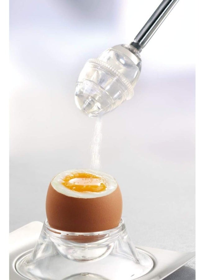 GEFU Egg Cracker with Salt Shaker, Stainless Steel, MultiColour - Image 4