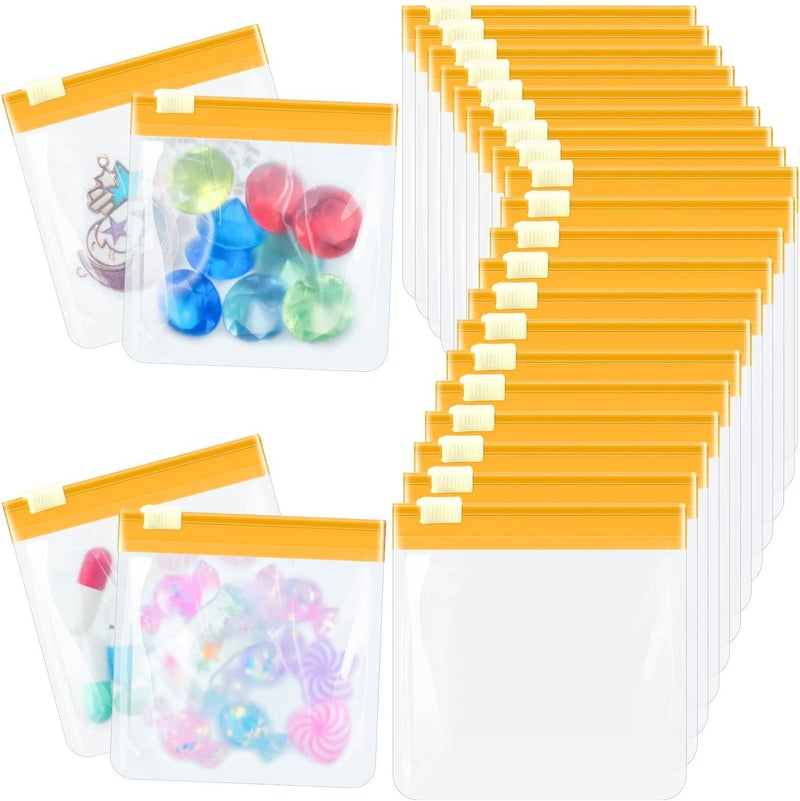 Colorful EVA Pill Pouch Travel Medicine Storage Bag Orange 
