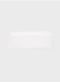 MUJI Polypropylene Wide Storage Box, W 50.5 x D 37 x H 16 cm, M  - Image 2