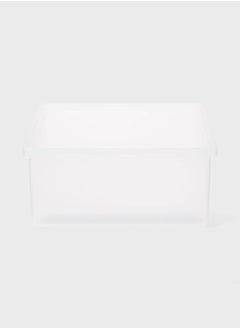 MUJI Polypropylene Wide Storage Box, W 50.5 x D 37 x H 16 cm, M  - Image 3
