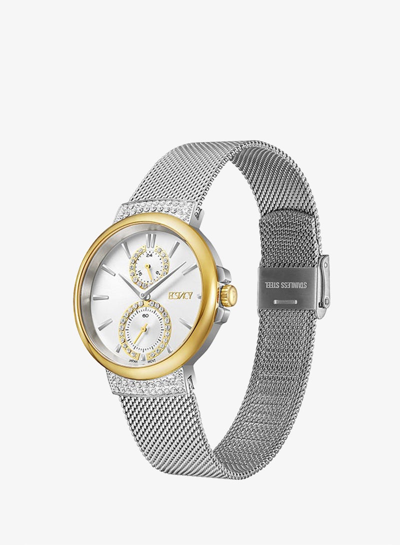 ECSTACY Women's Stainless Steel Multi Function Watch E23603-TMSS - 38 mm - Image 2