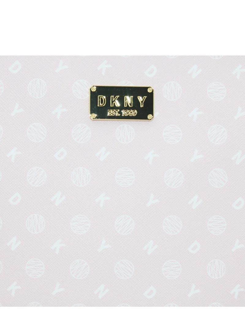 DKNY DKNY Legacy Mini Tote Cosmetic Bag, Travel Make up Bag Small, Small Waterproof and Lightweight Cosmetic Bag Storage Bag, Small Makeup Bag, Travel Toiletry Bag