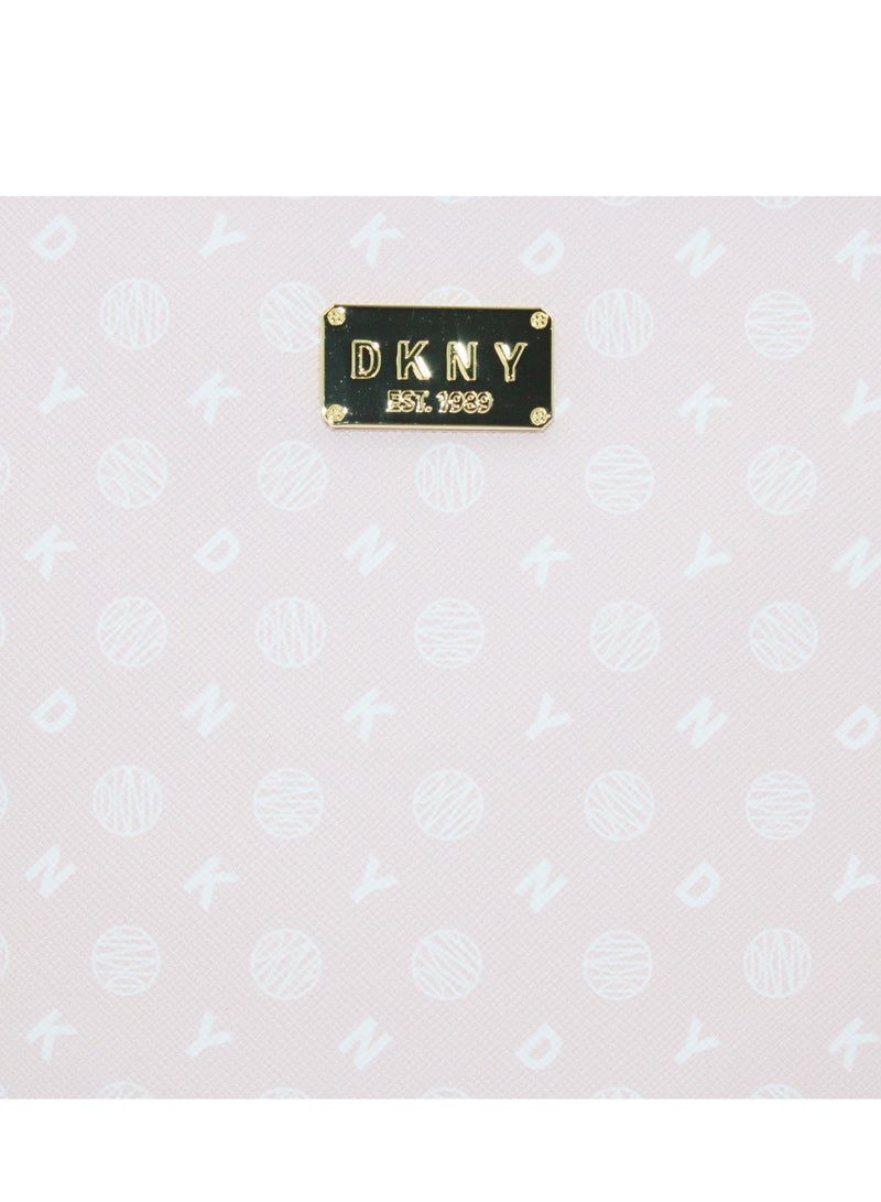 DKNY Legacy Mini Tote Cosmetic Bag, Travel Make up Bag Small, Small Waterproof and Lightweight Cosmetic Bag Storage Bag, Small Makeup Bag, Travel Toiletry Bag - Image 2