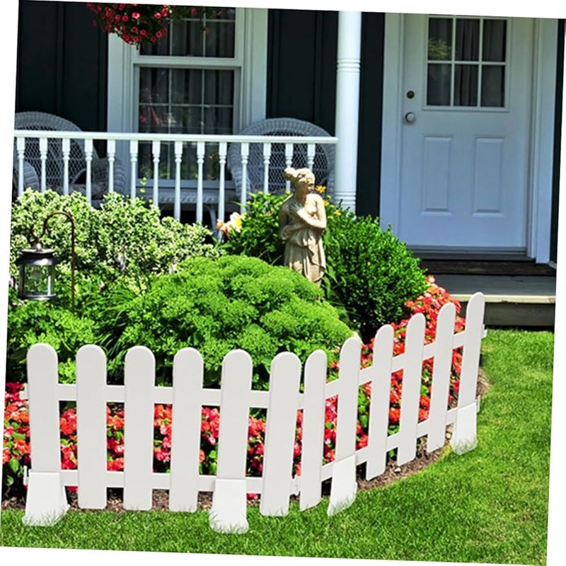 6Pcs Garden Fence Base Stand for Christmas Trees Dog Gates Safe Outdoor Space Saving - Image 5