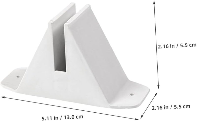 6Pcs Garden Fence Base Stand for Christmas Trees Dog Gates Safe Outdoor Space Saving - Image 3