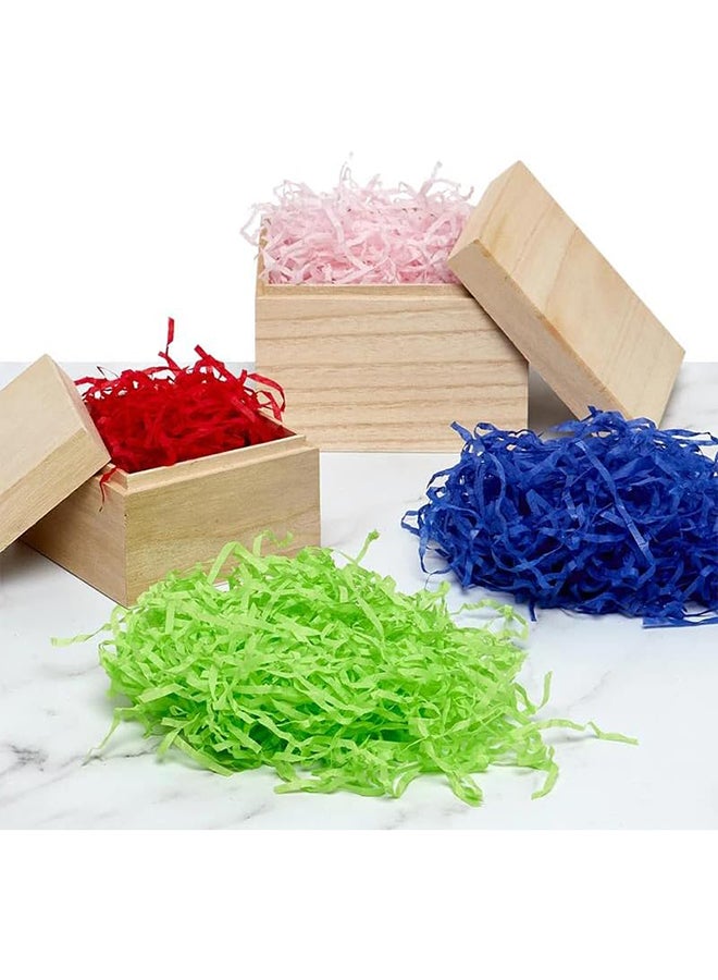 100 Grams of Light Green Shredded Paper Filler for Gift Hampers, Packing, and Crafting - Image 2