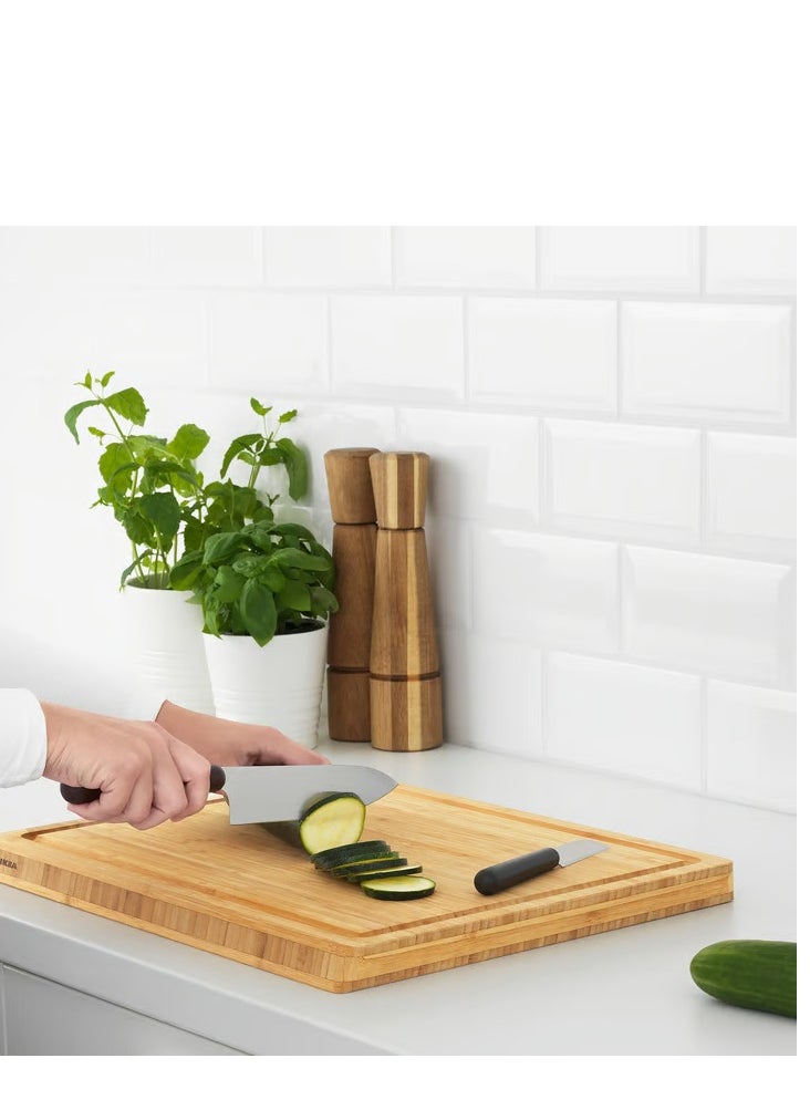 2-piece knife set, grey