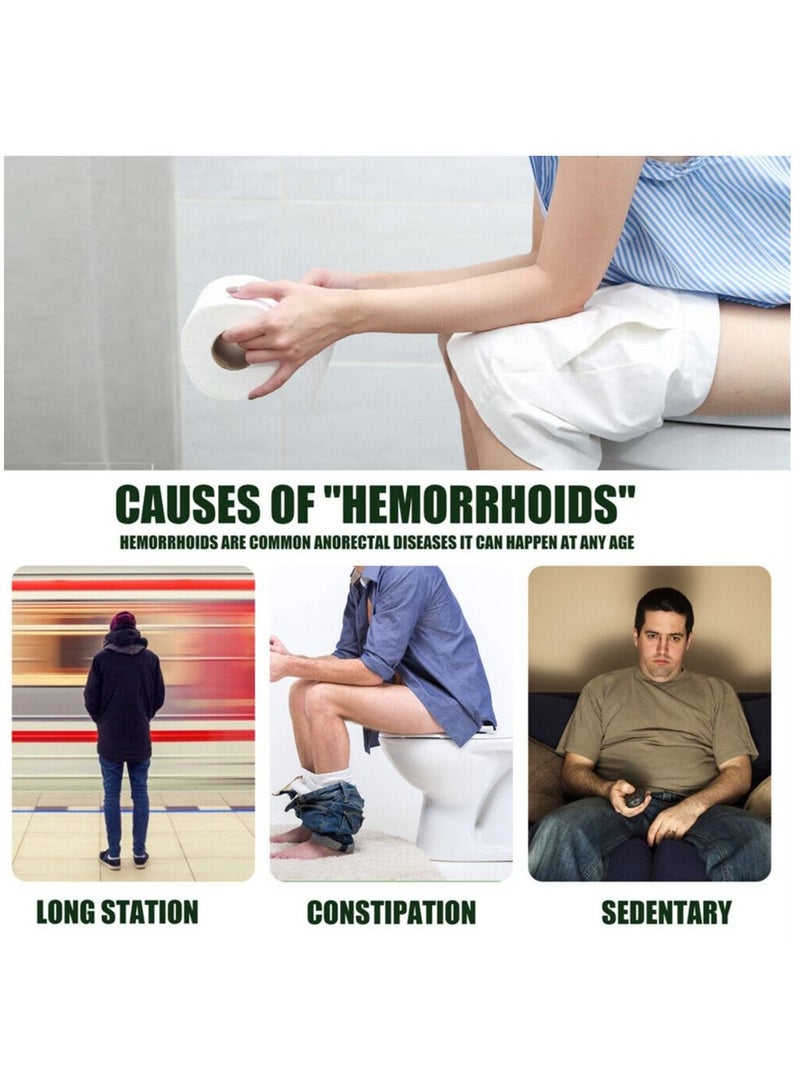 EELHOE Hemorrhoid Healing Spray Hemorrhoid Treatment Natural Herbal Hemorrhoid & Fissure Ointment Fast Relief Hemorrhoid Spray Healing Formula 30ml - Image 3