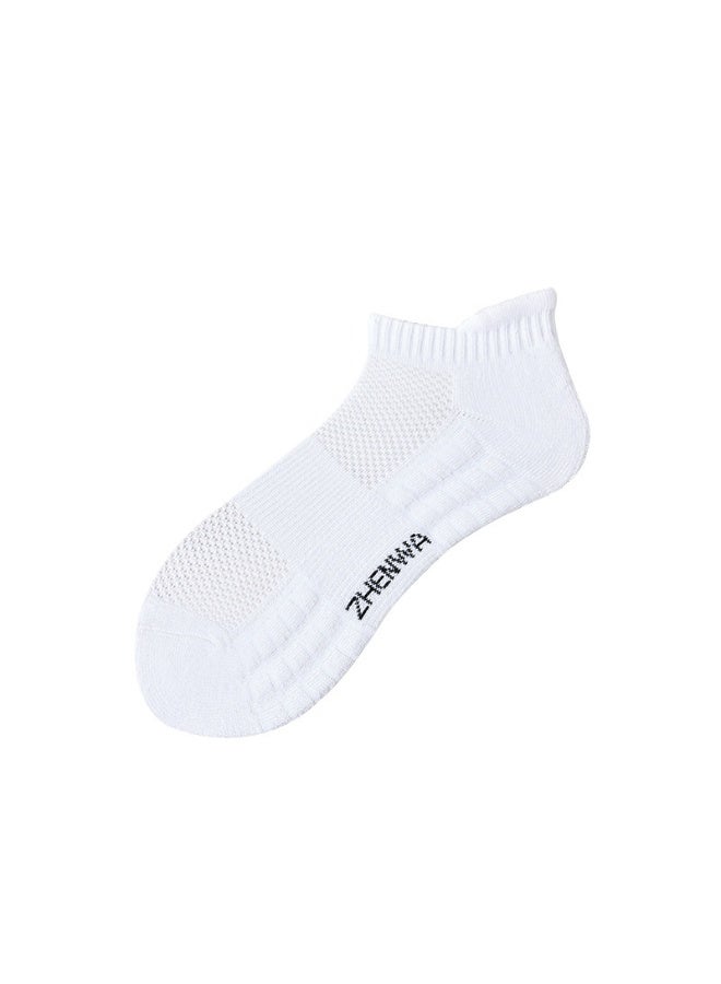 4 أزواج من القطن 100٪ جوارب الكاحل الرياضية للرجال ، فتل الرطوبة ، OD - Image 3