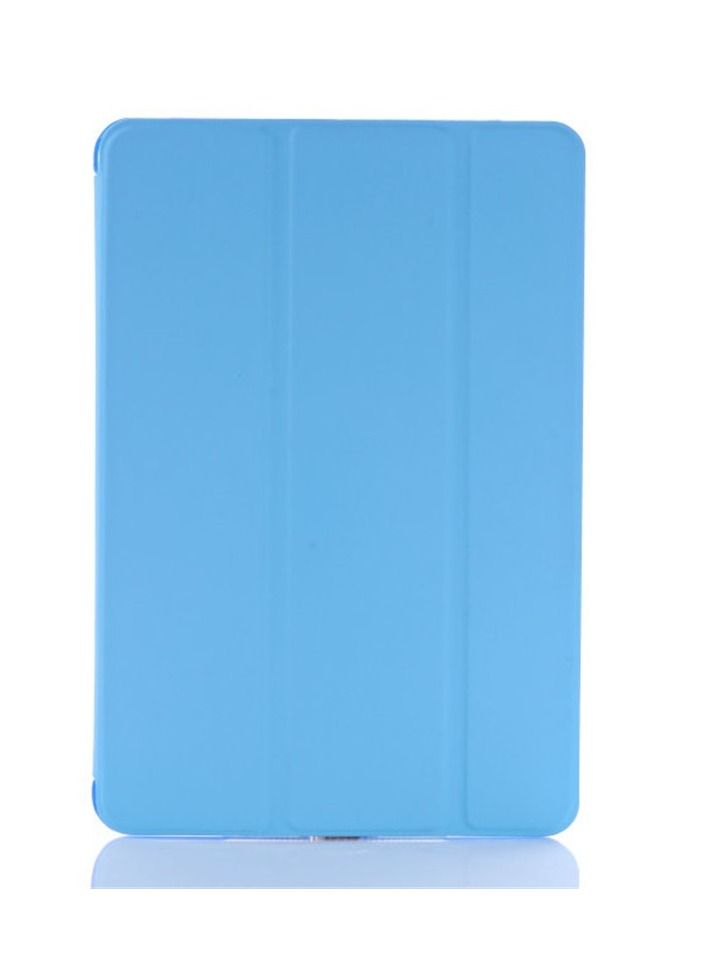 Loquat Blue iPad case with pen slot