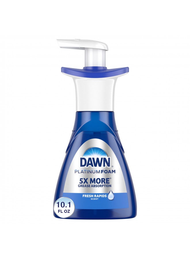 Dawn Ultra Platinum Foam Dishwashing Foam, Fresh Rapids Scent, 10.1 fl oz (Packaging May Vary) - Image 1