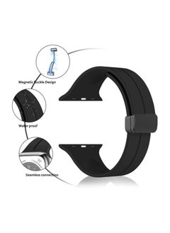 keloray Magnetic for Apple Watch Band 49mm 45mm 44mm  42mm Women men,Silicone Sport Strap Replacement WristBands for Apple Watch Series 9/ultra 2/8/ultra/7/SE/SE 2nd/6/5/4/3/2/1,iWatch Bands  - Image 2