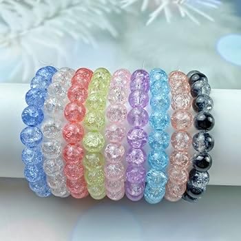 Crackals Round Glass Beads 8mm10 Color Each Color 50Pcs Total 500Beads Jewelery Bracelet Earing Making - Image 5