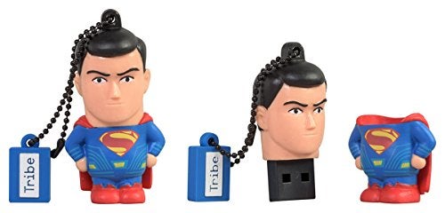 Tribe DC Comics Warner Bros. Pendrive Figure 16 GB Funny USB Flash Drive 2.0, Superman Movie, Clear, Model:FD033501 - Image 2
