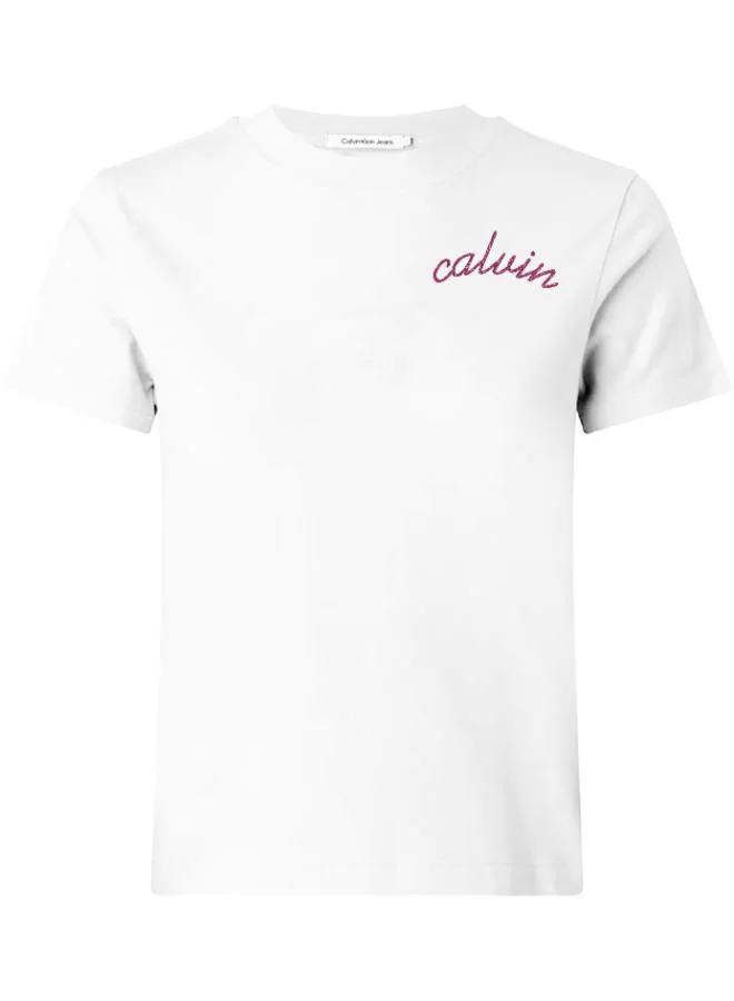 Calvin Klein Jeans Logo Crew Neck T-Shirt