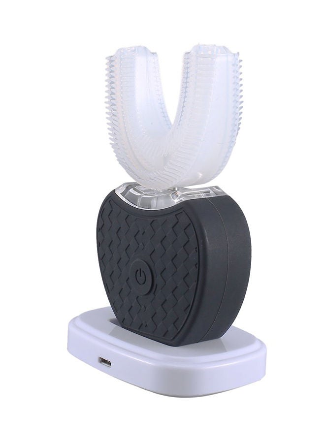 NIBEMINENT U-Shaped Smart Sonic Electric Toothbrush Black - Image 1