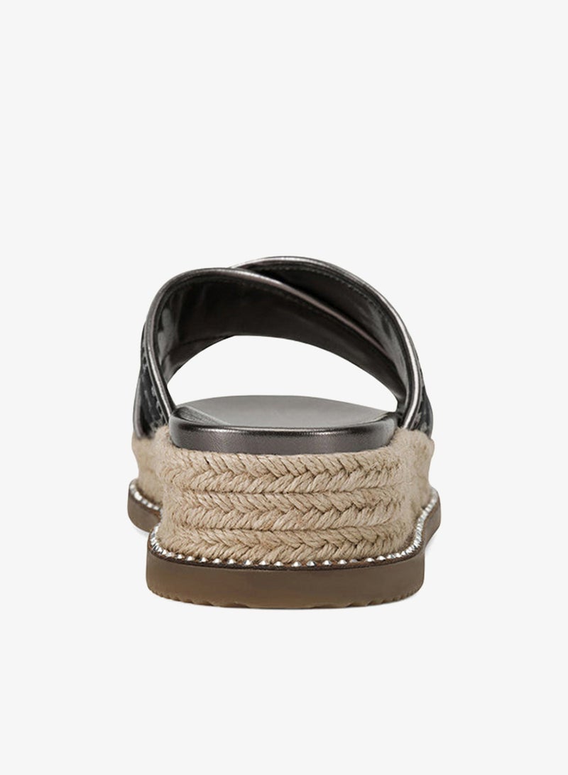 دكني صنادل إسبادريل بكعب منصة متقاطعة من بيريس - Image 3