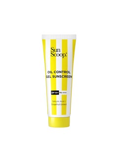 SunScoop Sunscoop Oil-Control Gel Sunscreen | SPF 50+, PA++++ | Mineral Oil & Petroleum Free | Controls Excess Oil | Unclogs Pores | Anti-ageing | Lightweight | 6gm 