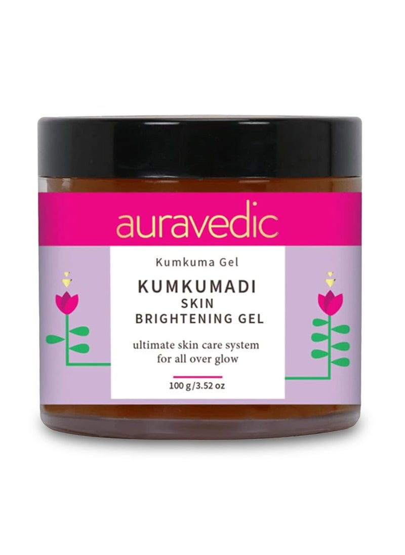 Auravedic Kumkumadi Gel 100g Kumkumadi Tailam Kumkumadi Oil Skin Brightening Gel for pigmentation and dark spot moisturizer for face skin gel with Kumkumadi Face Oil for Glowing Skin for Women Men - pzsku/ZEE1A7D3A1287E369EFADZ/45/_/1739784241/9d9cf41f-4c59-4795-aa29-715b68448697