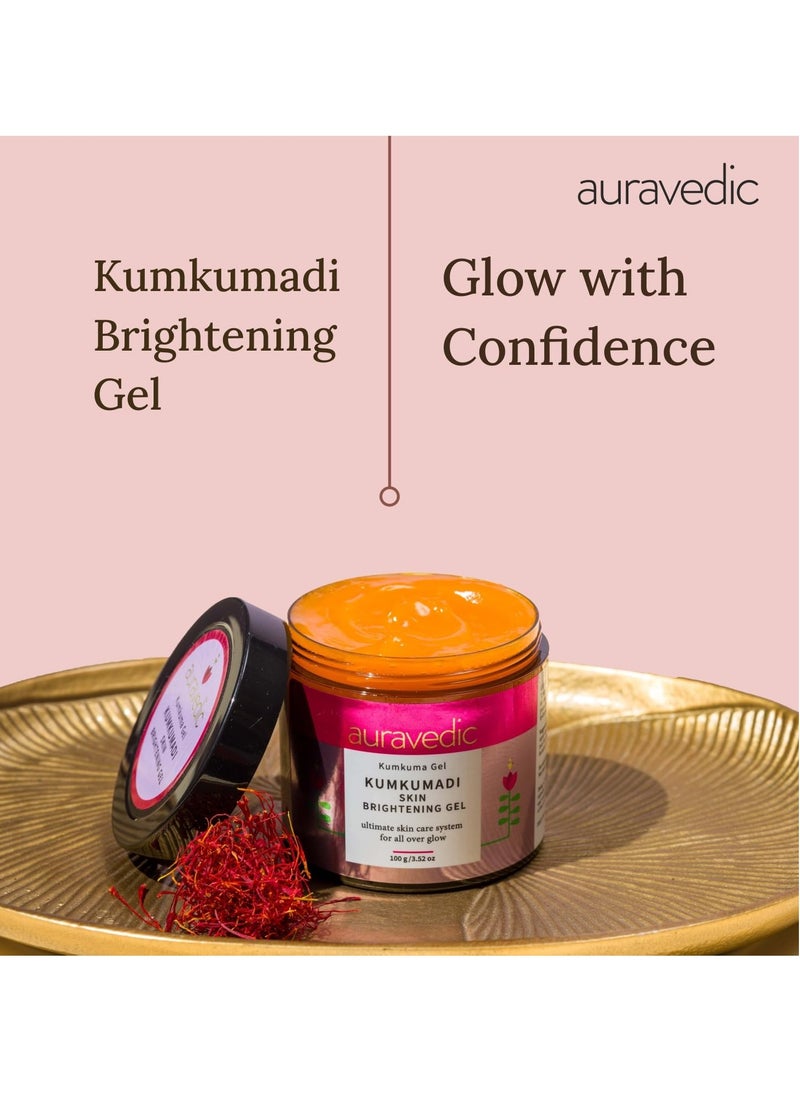 Auravedic Kumkumadi Gel 100g Kumkumadi Tailam Kumkumadi Oil Skin Brightening Gel for pigmentation and dark spot moisturizer for face skin gel with Kumkumadi Face Oil for Glowing Skin for Women Men - pzsku/ZEE1A7D3A1287E369EFADZ/45/_/1739784264/57c4725f-97ee-42b4-adad-fd13f2fb03b2