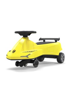 LAMBORGHINI Lamborghini Swing Car Ride-on (Yellow)  - Image 1