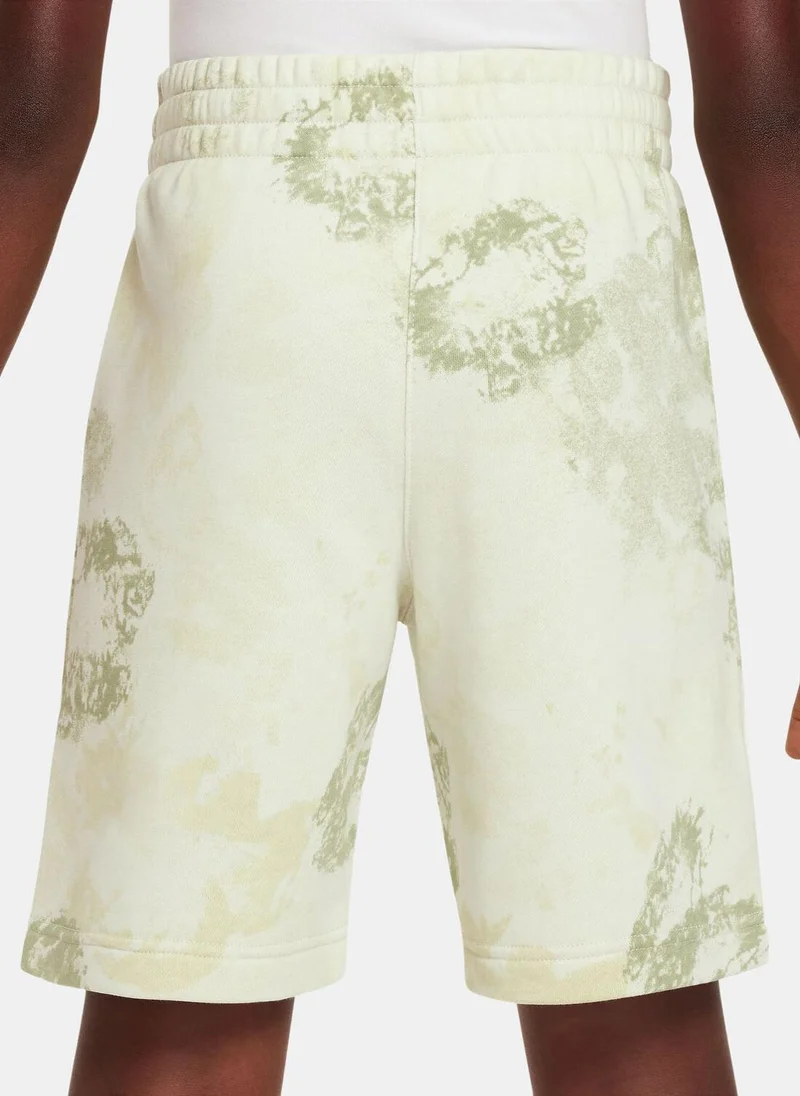 نايكي Kids' Sportswear Club Fleece Shorts