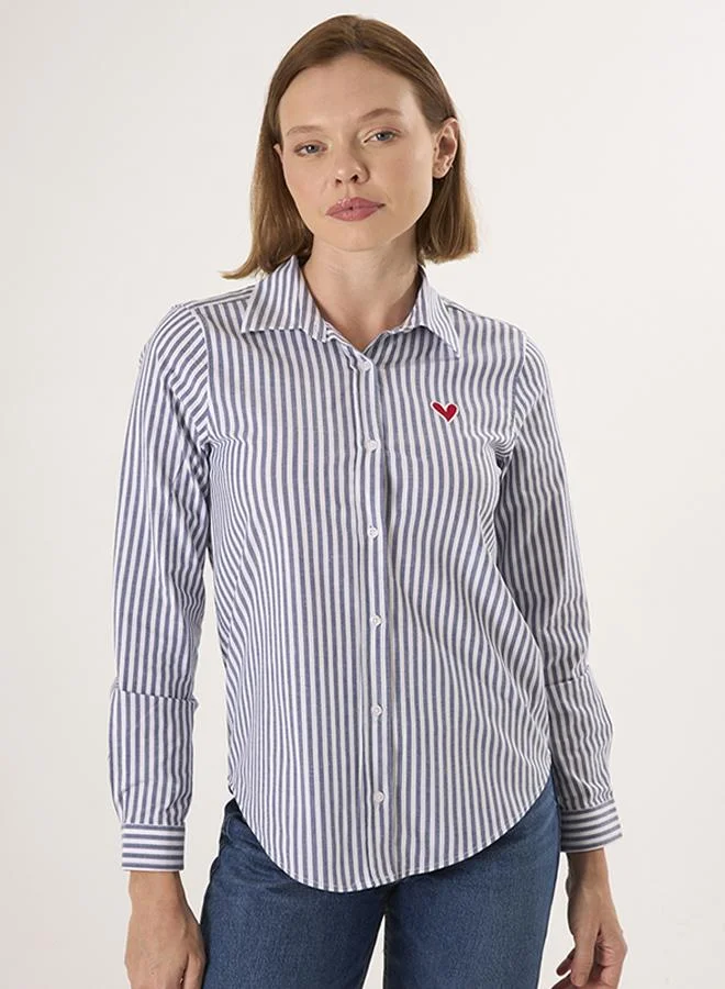 فيليكس هاردي Striped Long Sleeve Shirt
