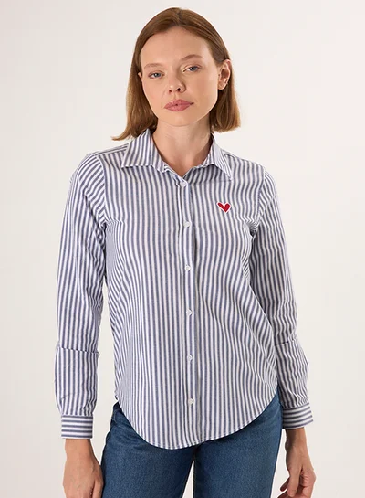 FELIX HARDY Striped Long Sleeve Shirt