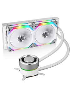 Lian Li Galahad 240 AIO SL Edition Case Fan, 800-1900 RPM Fan Speed, 58.54CFM Airflow, 32.dB Noise, Fluid Dynamic Bearing, Noise Level, White | G89.GA240SLA