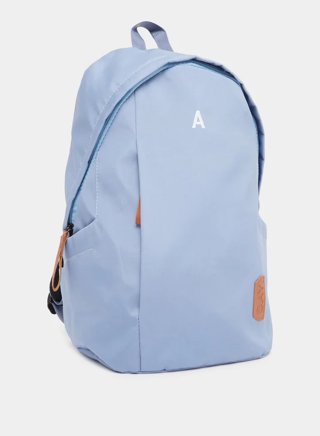 Styli Styli Unisex Blue Backpack with Side Pocket