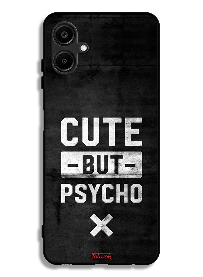 Tolwak Samsung Galaxy M06 5G Protective Case Cover Cute But Psycho - Image 1