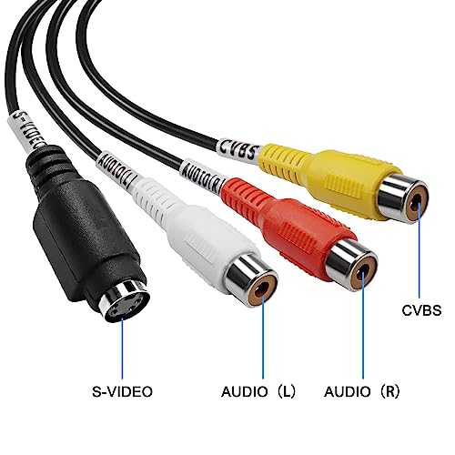 XMSJSIY RCA AV to USB C Converter - 1 Channel AV NTSC PAL Video S Video/Composite to USB Converter for Mobile Phone/PC - Image 2