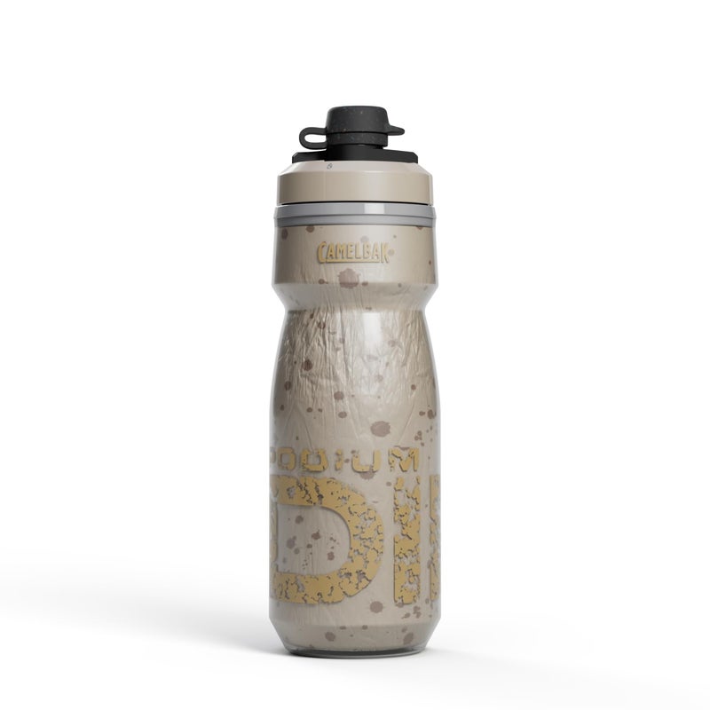 Camelbak Podium Dirt Series Chill Insulated Mountain Bike Squeeze Water Bottle Stone  21Oz - Image 1