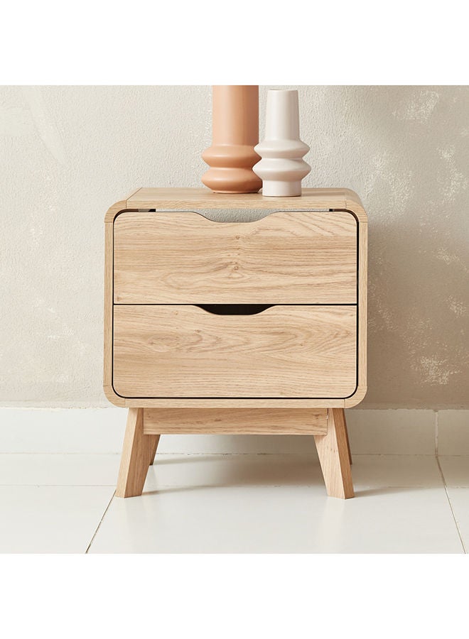 Home Box طاولة جانبية بدرجين من نورديكا 54.2x47.2x40 سم - Image 1