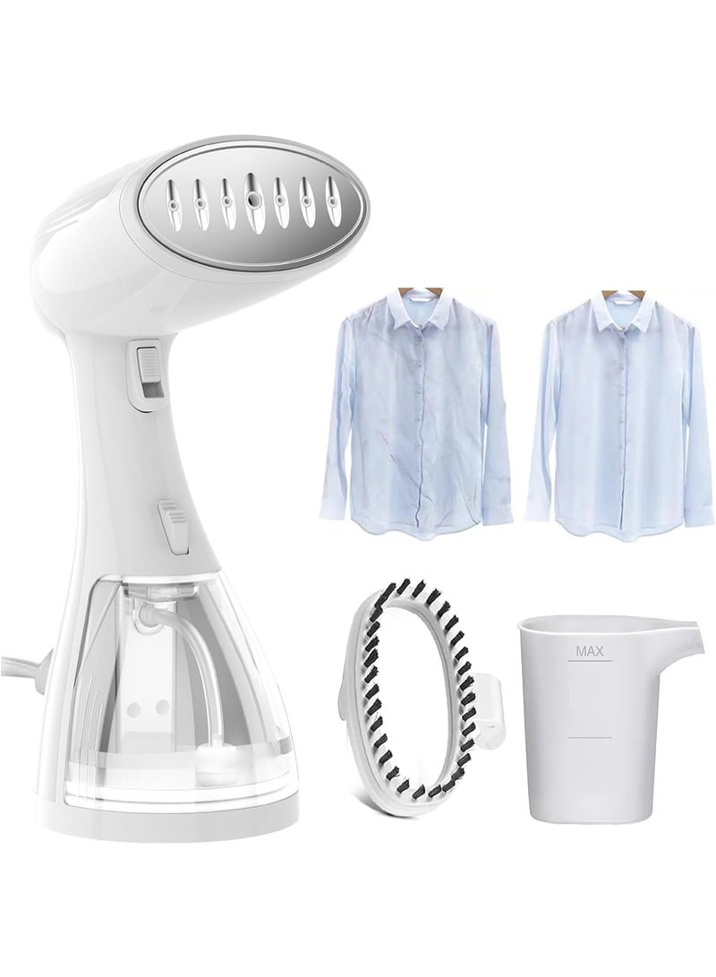 DUNISO Garment Steamer Iron，Handheld Garment Steamer，Portable Steam Iron，Space Saving，Leak Proof，for Home，Office & Travel，1500W 300ML - Image 1