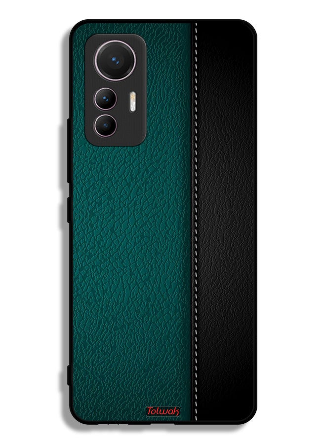 Tolwak Xiaomi 12 Lite Protective Case Cover Leather Pattern - Image 2