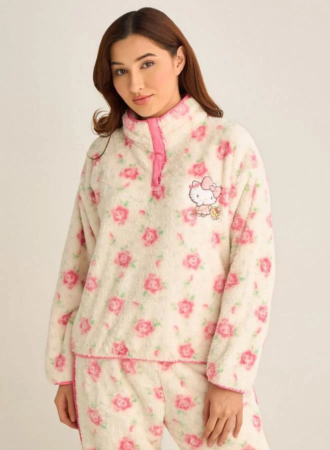 Splash FAV Pyjama Set Button Placket Top & Trousers